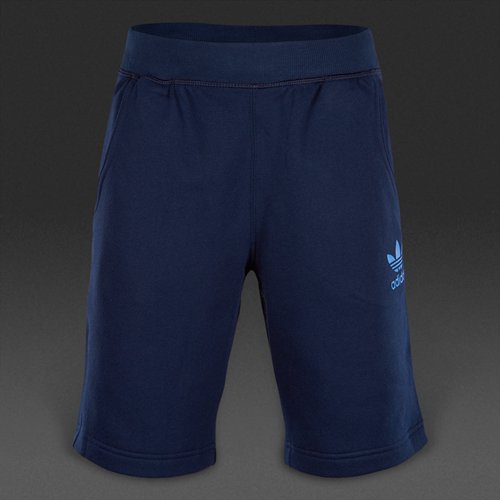 Adidas Originals Fleece Shorts Collegiate Navy / Grey for Boys